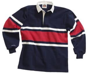 BARBARIAN® Classic Rugby Jersey Collegiate Stripes