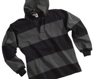 BARBARIAN® Rugby Hoodie 5 Inch Stripes